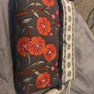 NWT Spartina Set Wristlet, & ID Lanyard in Oyster Factory